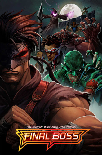 Final Boss Volume 2 book cover by Tyler Kirkham