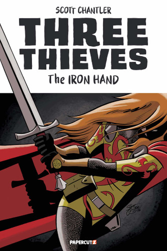 Three Thieves Vol. 7: The Iron Hand (Three Thieves) book cover by Scott Chantler