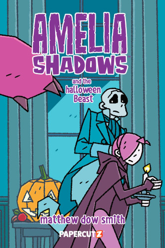 Amelia Shadows and the Halloween Beast (Amelia Shadows) book cover by Matthew Dow Smith