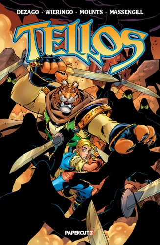 Tellos Vol. 1 book cover by Todd DeZago