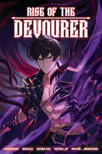 Rise of the Devourer, Vol. 1 (Graphic Novel) (Rise of the Devourer (Webtoon Graphic Novel)) book cover by KrazeKode