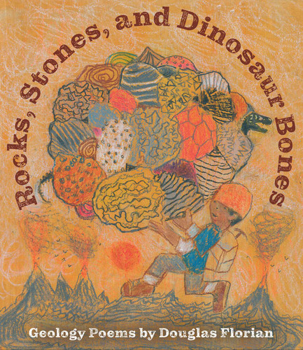 Rocks, Stones, and Dinosaur Bones: Geology Poems by Douglas Florian book cover by Douglas Florian