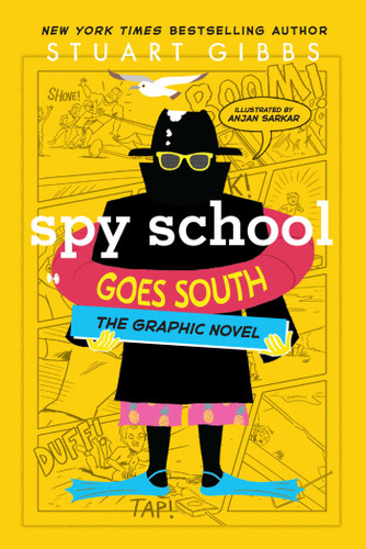 Spy School Goes South the Graphic Novel (Spy School the Graphic Novel) book cover by Stuart Gibbs