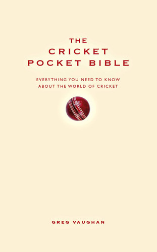 The Cricket Pocket Bible book cover by Greg Vaughan