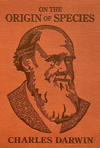 On the Origin of Species (Word Cloud Classics) book cover by Charles Darwin