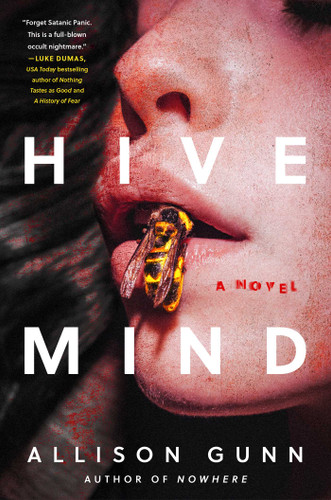 Hive Mind: A Novel book cover by Allison Gunn