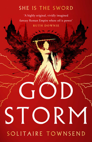 Godstorm book cover by Solitaire Townsend