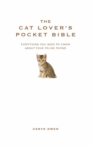 The Cat Lover’s Pocket Bible book cover by Cerys Owen