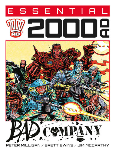 Essential 2000 AD: Bad Company (Essential 2000 AD) book cover by Peter Milligan