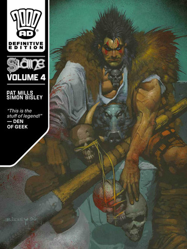 Slaine - The Definitive Edition, volume 4 (Sláine Definitive Edition) book cover by Pat Mills