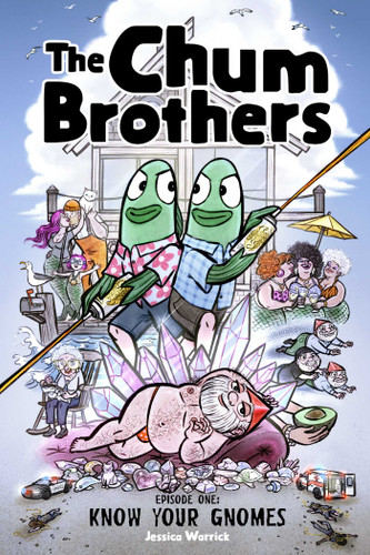 The Chum Brothers: Know Your Gnomes book cover by Jessica Warrick