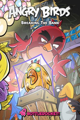Angry Birds: The Great Golden Owl Heist book cover by Tobin