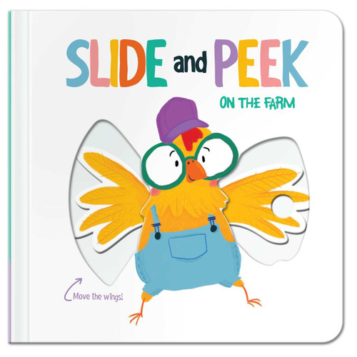 Slide and Peek - On the Farm (Slide and Peek) book cover by Little Genius Books