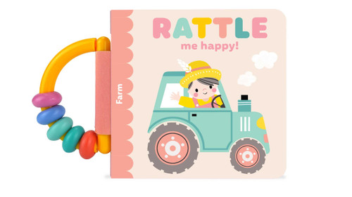 Rattle Me Happy - Farm (Rattle Me Happy) book cover by Little Genius Books