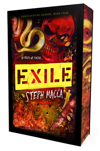 Exile (Dance with My Demons) book cover by Steph Macca