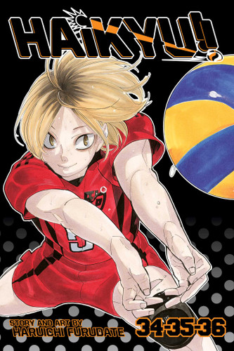 Haikyu!! (3-in-1 Edition), Vol. 12: Includes vols. 34, 35 & 36 (Haikyu!! (3-in-1 Edition)) book cover by Haruichi Furudate