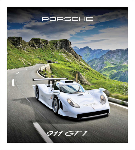 Porsche 911 GT1 book cover by Stefan Bogner
