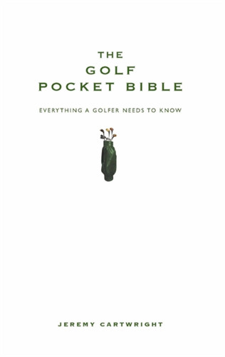 The Golf Pocket Bible book cover by Jeremy Cartwright