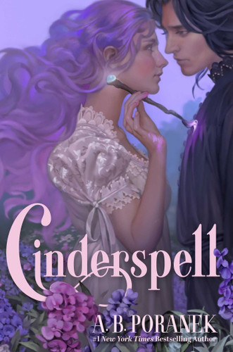 Cinderspell book cover by A. B. Poranek