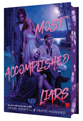 Most Accomplished Liars book cover by Jenni Howell, Jamie Howard