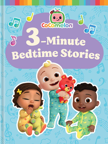 CoComelon 3-Minute Bedtime Stories (CoComelon) book cover by Various