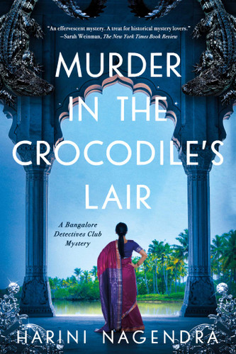 Murder in the Crocodile's Lair: A Bangalore Detectives Club Mystery (Bangalore Detectives Club) book cover by Harini Nagendra