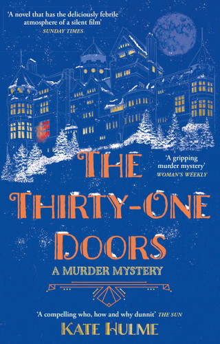 The Thirty-One Doors: The gripping murder mystery perfect to read this Halloween book cover by Kate Hulme