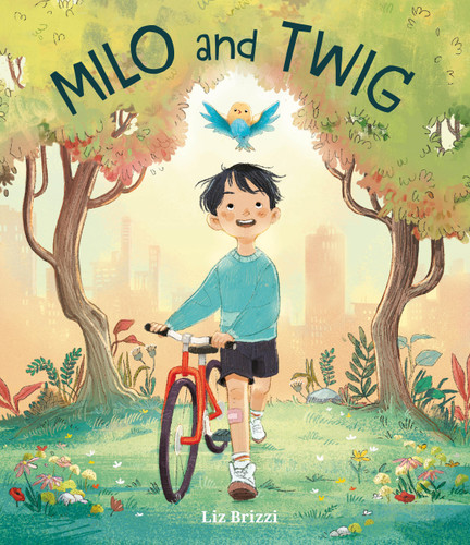 Milo and Twig book cover by Liz Brizzi