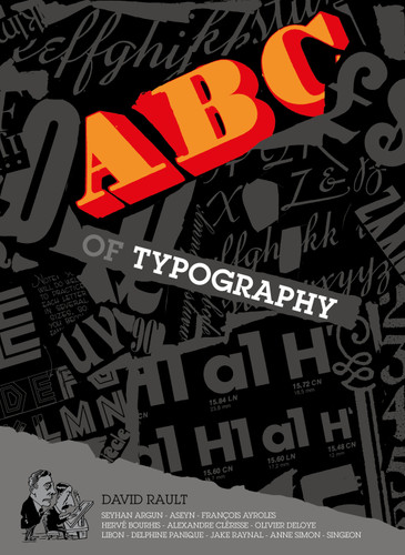 The ABC of Typography book cover by David Rault
