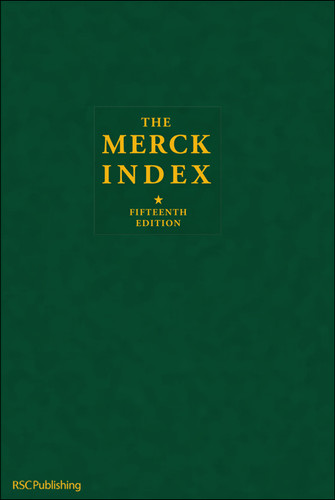 Merck Index: An Encyclopedia of Chemicals, Drugs, and Biologicals book cover by 