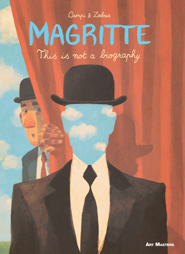 Magritte: This is Not a Biography book cover by Vincent Zabus
