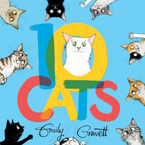 10 Cats book cover by Emily Gravett