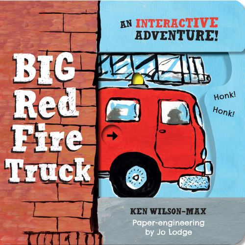 Big Red Fire Truck book cover by Ken Wilson-Max