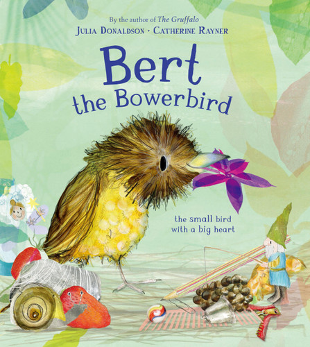 Bert, the Bowerbird: The small bird with a big heart book cover by Julia Donaldson
