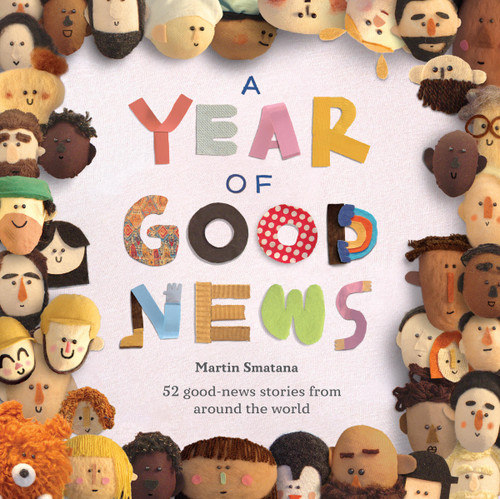 A Year of Good News book cover by Martin Smatana