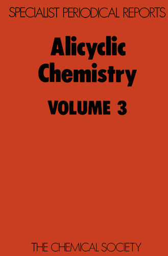 Alicyclic Chemistry: Volume 3 book cover by 