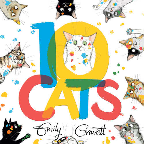 10 Cats book cover by Emily Gravett