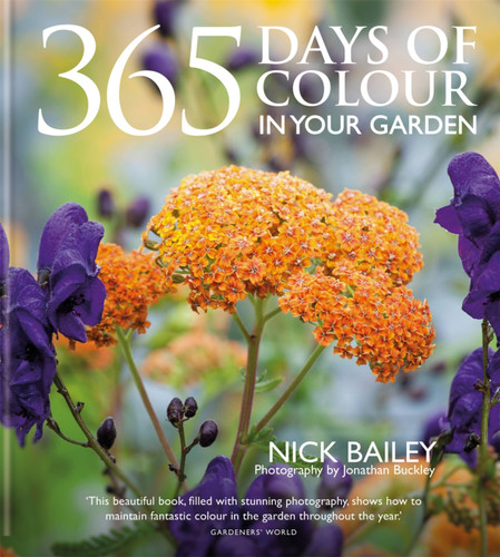 365 Days of Colour In Your Garden book cover by Nick Bailey