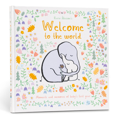 Welcome to the World book cover by Karin Åkesson
