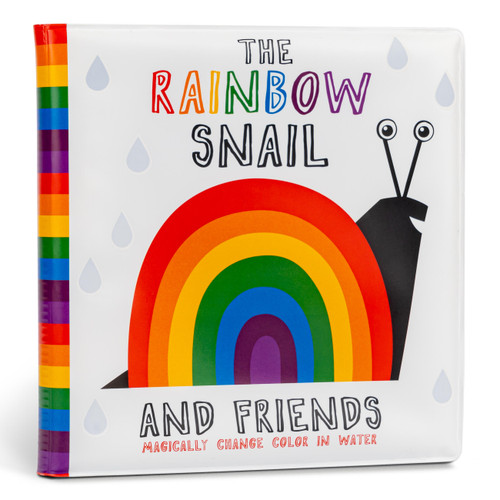 The Rainbow Snail and Friends: Magically Change Color in Water - A Waterproof Bath Book (The Rainbow Snail) book cover by Karin Åkesson