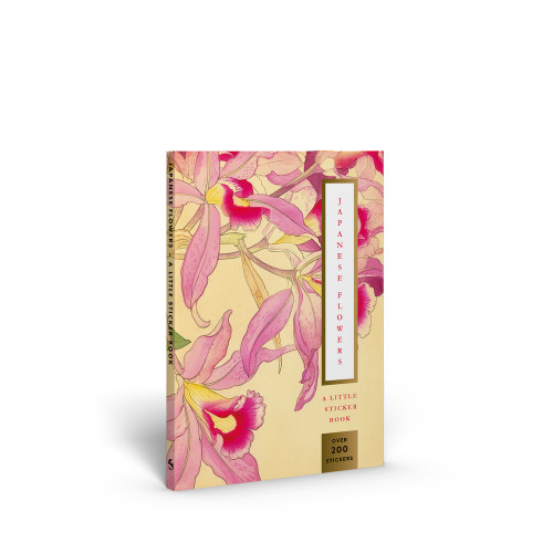 Japanese Flowers: A Little Sticker Book (Little Sticker Books) book cover by Skittledog
