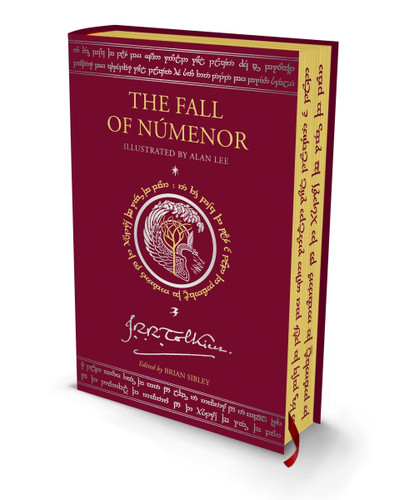 The Fall of Númenor Deluxe Edition: And Other Tales from the Second Age of Middle-earth book cover by J. R. R. Tolkien