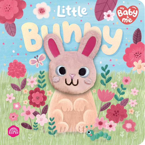 Little Bunny: A Finger Puppet Board Book book cover by IglooBooks