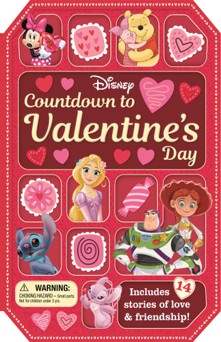 Disney: Countdown to Valentine's Day: Includes 14 Stories of Love & Friendship! book cover by Disney, IglooBooks