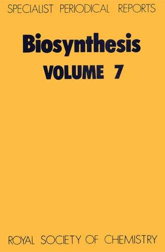 Biosynthesis: Volume 7 book cover by 