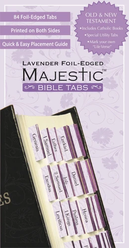 Majestic Bible Tabs Lavender (Majestic™ Bible) book cover by Ellie Claire