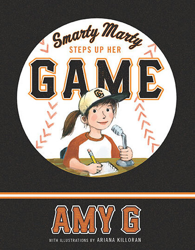 Smarty Marty Steps Up Her Game book cover by Amy Gutierrez