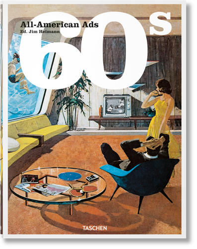 All-American Ads of the 60s book cover by Steven Heller
