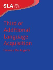 Third or Additional Language Acquisition (Second Language Acquisition #24) book cover by Gessica De Angelis