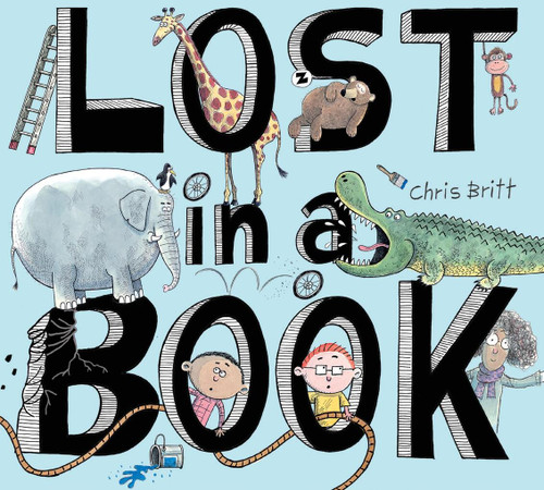 Lost in a Book: A Picture Book book cover by Chris Britt